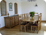 The dining room